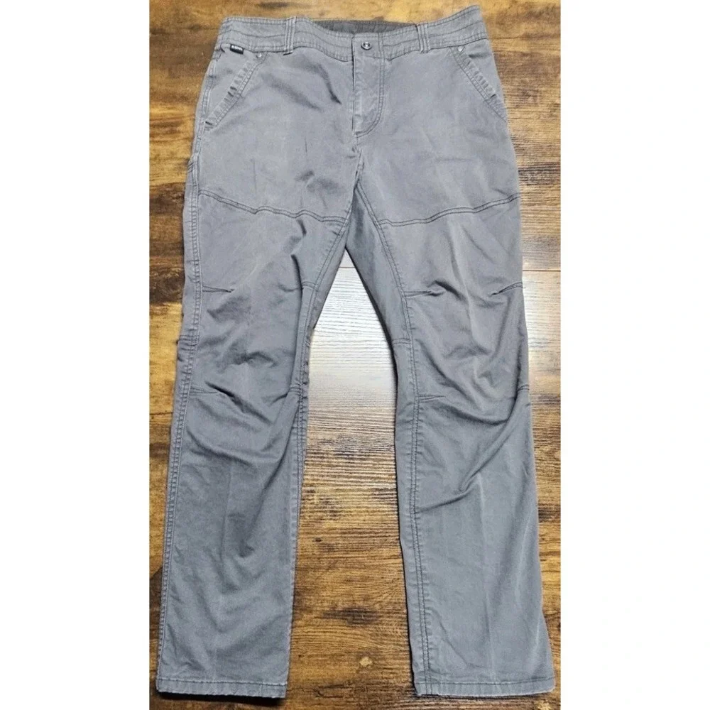 Kuhl Free Generatr Pants Men's 32x30 Steel Gray Stretch Hiking Outdoor Tapered